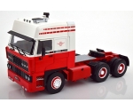 DAF 3600 SpaceCab Truck 1986 white red 1:18 180093