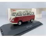 VW T1 Samba Bus Red White 1:43 450374300