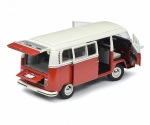 VW T2a bus 1967 red white 1:18 450043600