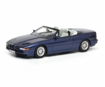 BMW 850i convertible Blue 1:43 450902500