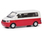 VW T5 Bus Red White 1:87 452665910