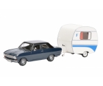 Opel Kadett B mit Knaus 1:43 450294700