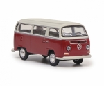 VW T2 Bus Red White 1:64 452030300