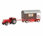 Gueldner G75 A with trailer and bal 1:32 450778500