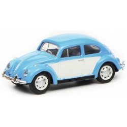 VW Beetle blue white 1:87 452640200