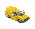 VW Caddy MK1 German Post 1982 Yellow  1:18 1803505