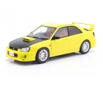 Subaru Impreza WRX STI 2003 Yellow Bl 1:18 1812302