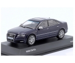 Audi S8 D3 2010 Dark blue 1:43 43103303