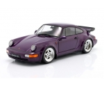 Porsche 911 964 Turbo 1990 Violet Blu 1:18 1803412