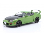 Toyota Supra MK4 A80 1993 Green Black 1:18 1807608