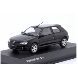 Peugeot 306 S16 1994 Onyx Black 1:43 4311405