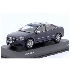 Audi S8 D3 2010 Dark blue 1:43 43103303
