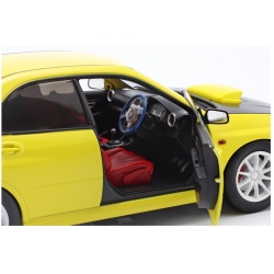 Subaru Impreza WRX STI 2003 Yellow Bl 1:18 1812302