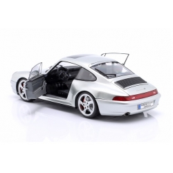 Porsche 911 993 4S 1996 Polar silver  1:18 1810103