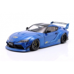 Toyota GR Supra LBWK Bodykit 2025 Blu 1:18 1815503