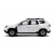 Dacia Duster PH.2.5 2024 White 1:18 1804610