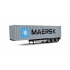 Naczepa Container Trailer MAERSK Grey 1:24 2400505