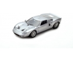 Ford GT40 Street Version 1966 Silver 1:18 18S293