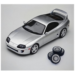 Toyota Supra A80 Silver 1992 1:18 WAW-001D