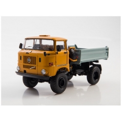 IFA W50LA 4×4 dump truck Orange Grey 1:43 1468