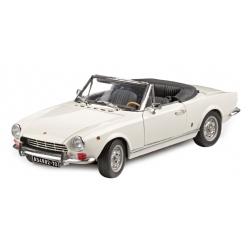 Fiat 124 AS White 1:18 4902