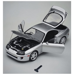 Toyota Supra A80 Silver 1992 1:18 WAW-001D