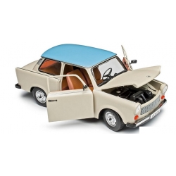 Trabant 601 Deluxe 1965  Gray Light Blue 1:18 4288