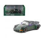Porsche 911 RWB 964 Green Metallic w 1:64 T64-037-