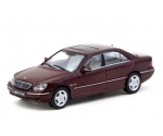 Mercedes Benz S55 AMG Bordeaux Red Met 1:64 072-BO