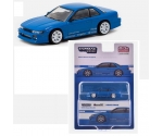 Nissan Silvia S13 Vertex RHD Blue Toyo 1:64 025-BL