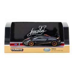 Pagani Imola Matt Black Carbon Fibe 1:64 TL046-BCF