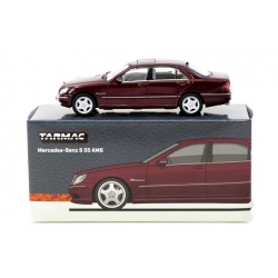 Mercedes Benz S55 AMG Bordeaux Red Met 1:64 072-BO