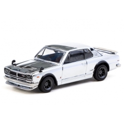 Skyline HT 2000GT-R Silver Chrome Spec 1:64 043-SC