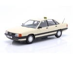 Audi 100 C3 Taxi Germany 1989 Ivory 1:18 1800355