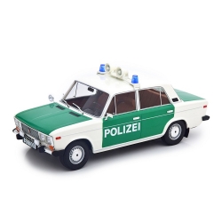 Lada 2106 Police FRG 1976 white  1:18 1:18 1800245