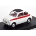 Fiat 500 1960 White Red 1:24 WB124182