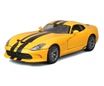 Dodge SRT Viper GTS 2013 Yellow 1:18 31128YEL