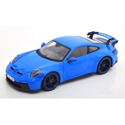 Porsche 911 (992) GT3 2022 Blue 1:18 36458B